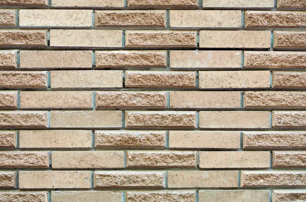 High resolution cream brick wall texture — Stock Photo, Image