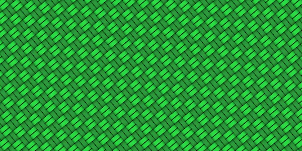 Green wicker texture background — Stock Photo, Image