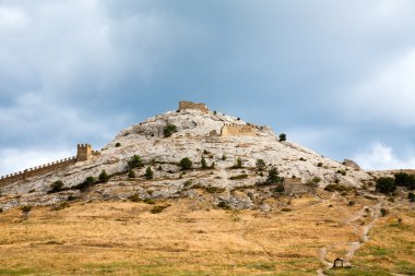 Sudak 'taki Ceneviz kalesi