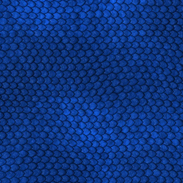 Muster der blauen Drachenschuppen — Stockfoto