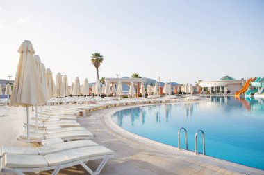 Marmaris 'te Türkiye' de güzel ve büyük bir otel