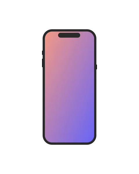 Rivne, Ukraine - September 07, 2022: iPhone 14 pro max Mockup, new smartphone generation of pro to mini. Mock up screen iphone with gradient. Vector for Infographic Business web site design app ios