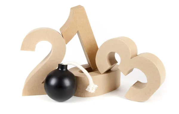 Dangerous new year — Stock Photo, Image