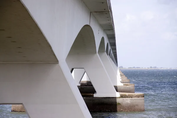 Zeelandbrug veya zeeland Köprüsü — Stok fotoğraf