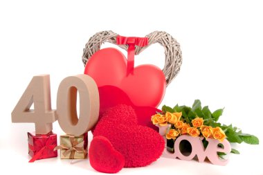 yaş doğum günü kartı üzerinde haneli