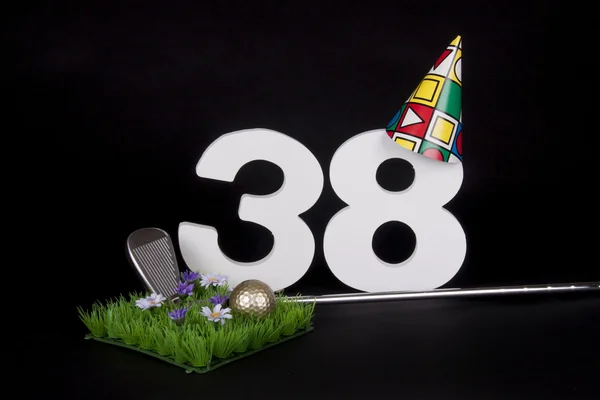 Birthday Golf — Stock Photo, Image