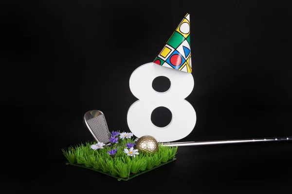 Birthday Golf — Stock Photo, Image