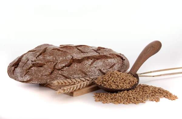 Pane e colazione — Foto Stock