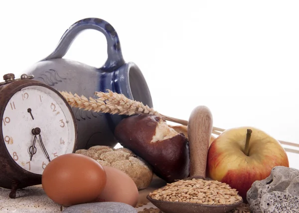 Brot und Frühstück — Stockfoto