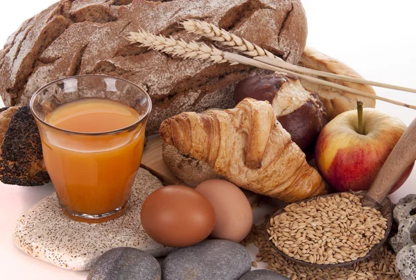 BREAD AND BREAKFAST — Stock Photo, Image