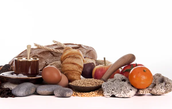 Brot und Frühstück — Stockfoto