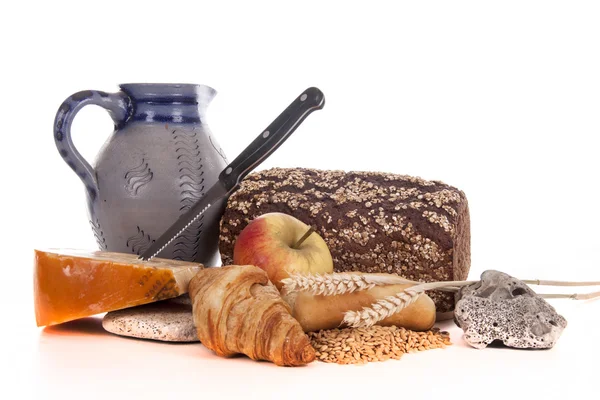 BREAD AND BREAKFAST — Stock Photo, Image