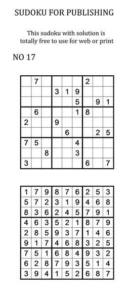 Sudoku. — Zdjęcie stockowe