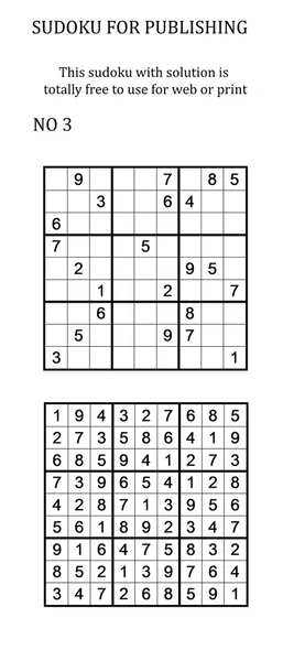 Sudoku — Photo