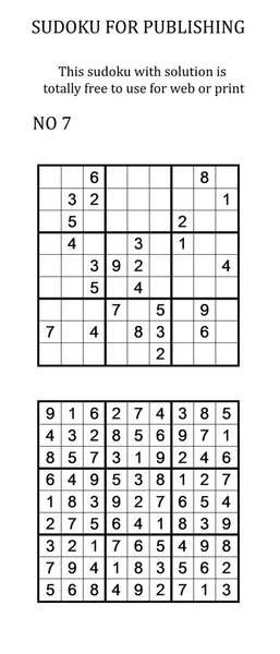 Sudoku — Stockfoto