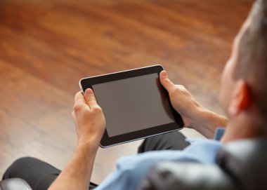 iş yerinde iş adamı