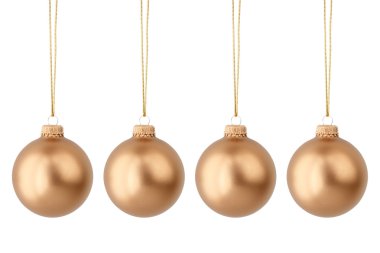 Altın Noel topları
