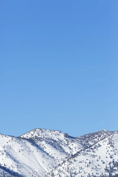 雪の山 ストック写真
