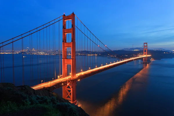 Ponte cancello dorato — Foto Stock