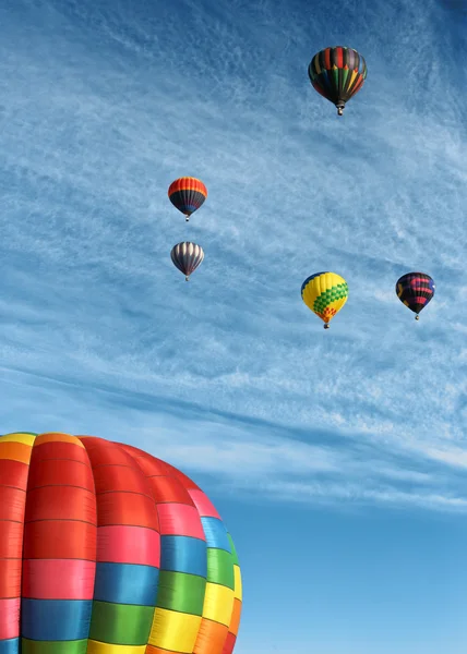 Heißluftballons — Stockfoto