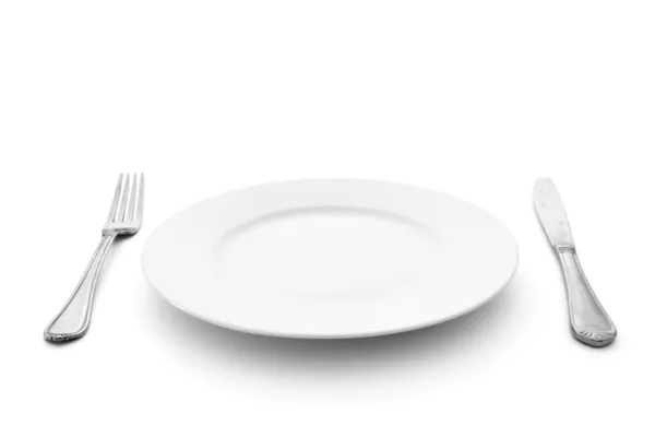 Empty plate — Stock Photo, Image