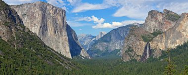 Yosemite Vadisi'nden panorama