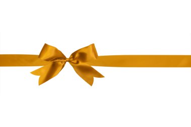 Altın kurdele ve yay