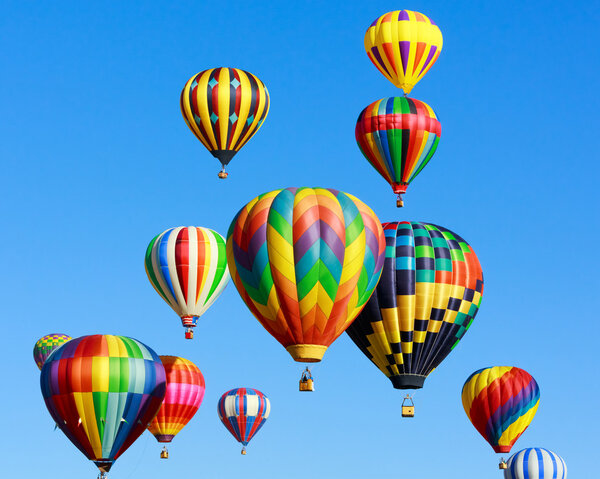 Hot air balloons