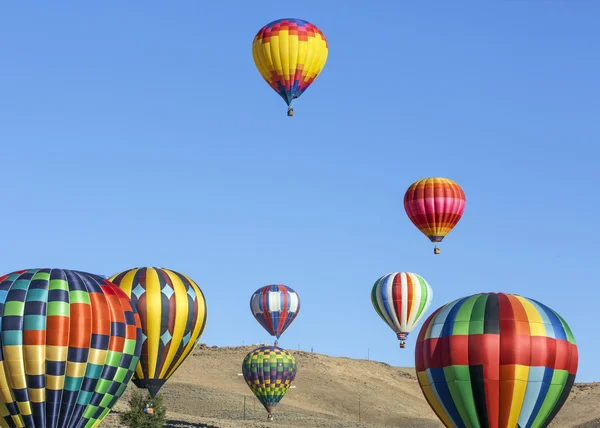 Varmluftsballonger — Stockfoto