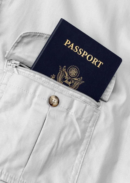 Nosotros pasaporte —  Fotos de Stock