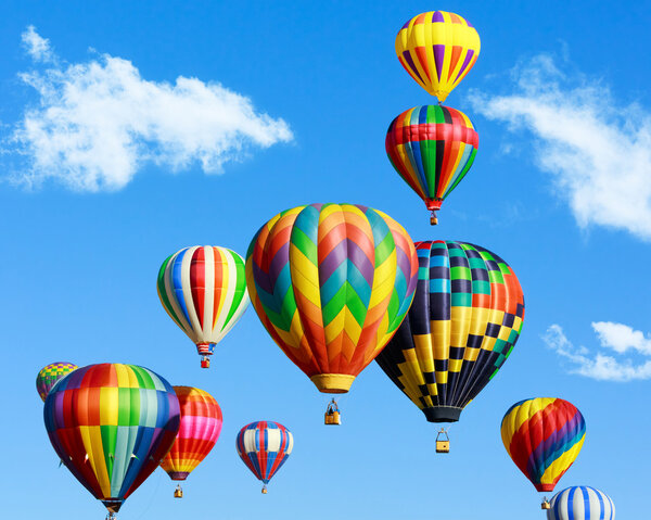 Hot air balloons