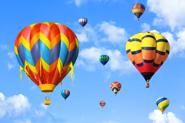 Palloncini di aria calda — Foto Stock