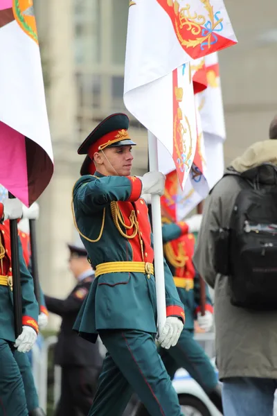 Międzynarodowy Festiwal orkiestry wojskowej w Moskwie — Zdjęcie stockowe