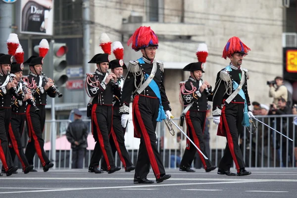 Moskova'da askeri Orkestrası Uluslararası Festivali — Stok fotoğraf