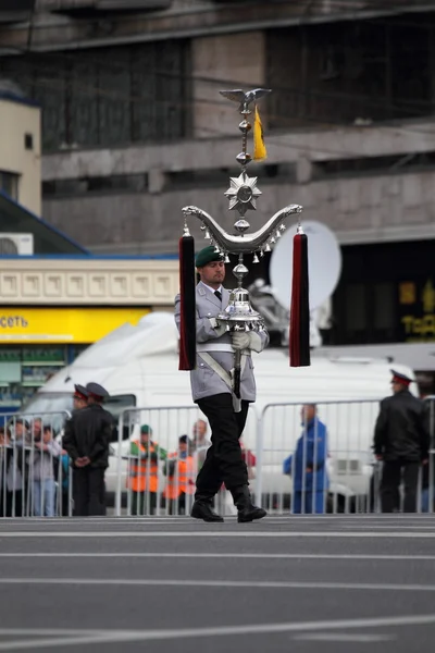 Międzynarodowy Festiwal orkiestry wojskowej w Moskwie — Zdjęcie stockowe