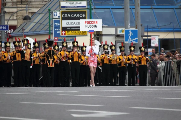 モスクワの軍のオーケストラの国際映画祭 — ストック写真