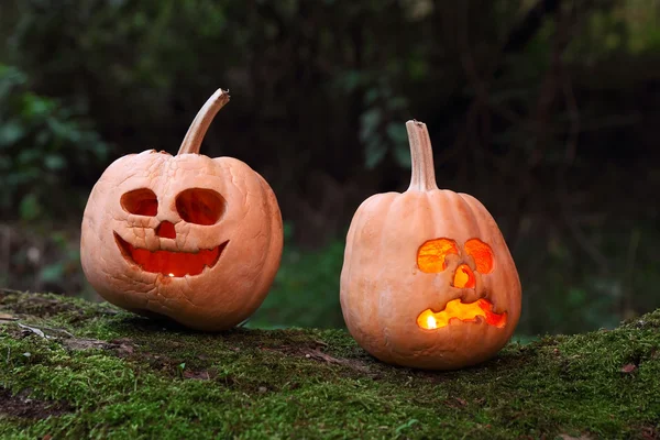 Halloween kabaklar — Stok fotoğraf