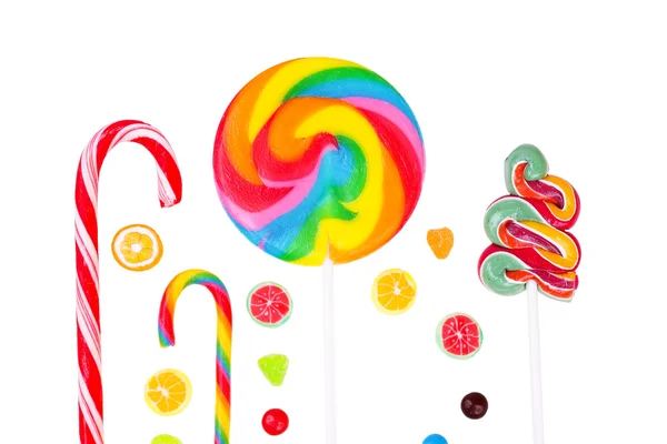 Lollipops and candies — Stock Photo, Image