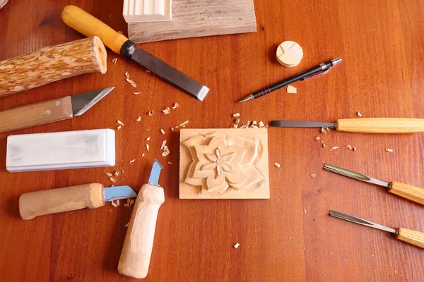 Wood carving — Stock Photo, Image