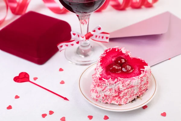 Valentinstag-Stillleben — Stockfoto