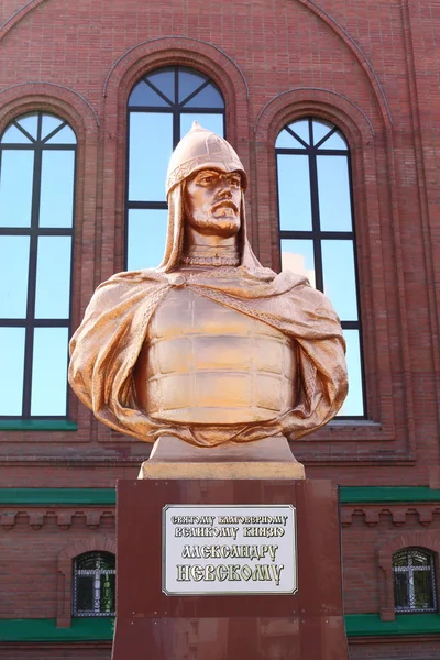 Pomnik Aleksandra Newskiego — Zdjęcie stockowe