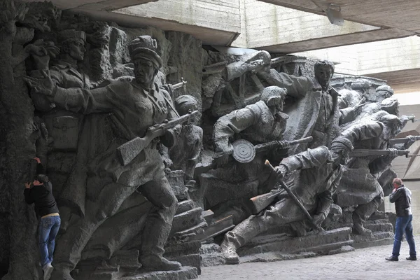 Memorial da Segunda Guerra Mundial em Kiev, Ucrânia — Fotografia de Stock