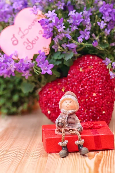 Biglietto di auguri San Valentino — Foto Stock