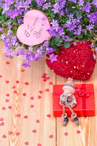 Tarjeta de felicitación Valentine —  Fotos de Stock