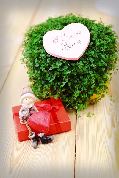 Valentine greeting card — Stock Photo, Image