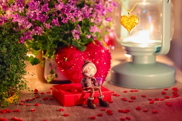 Tarjeta de felicitación de San Valentín - cita —  Fotos de Stock