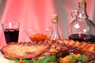 lezzetli füme kaburga