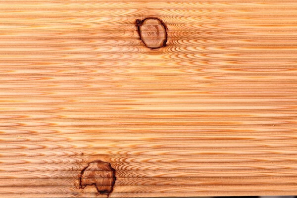 Макропредставление текстуры гофрированного дерева
