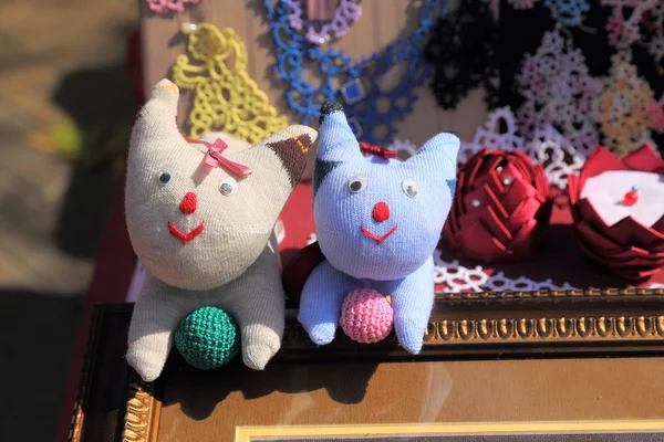 Funny chaton peluches — Photo