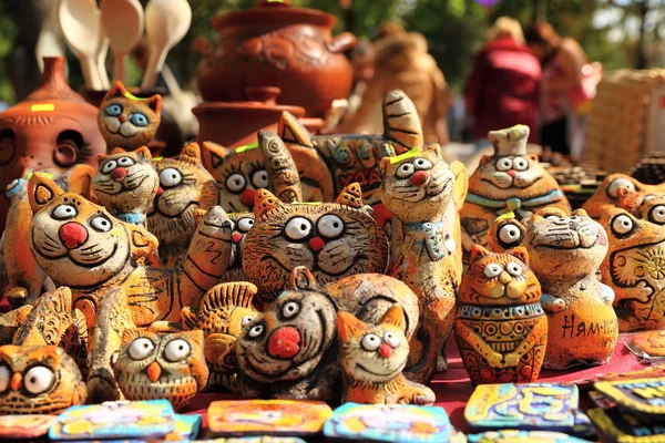 Kil figürin komik kediler